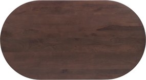 Eettafel Geribbelde Poot 200cm - 200 X 100cm.