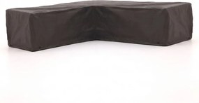 Tuinmeubelhoes geschikt voor Hoek loungeset | Kees Smit | Kunststof | Grijs - Antraciet | 255x25cm | Kees Smit Tuinmeubelen