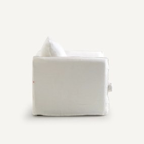 Fauteuil in gekreukt linnen, Neo Chiquito