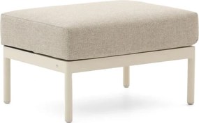 Voetenbank tuin | Apple Bee Condor | Aluminium | Wit | 52x68x42cm | Kees Smit Tuinmeubelen