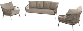 4 Seasons Outdoor Jura loungeset olijfgroen  Loungeset    groen weerbestendig