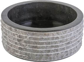 Sanigoods Eliza waskom rond 40x15cm zwart