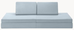 Modulaire kinderbank Mila van fluweel, handgemaakt