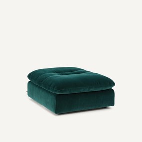 Modulaire fluwelen voetensteun, GIULIANO