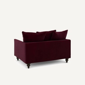 2-zits fluwelen bank, Lazare