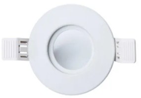 Interlight LED spot set IP65 dimbaar rond 90mm met driver 36° richtbaar wit LED SPOT SET MR16 RND WIT