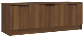 vidaXL Tv-meubel 102x35x36,5 cm bewerkt hout bruineikenkleurig