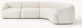 Modulaire bouclé hoekbank Sofia (4-zits)
