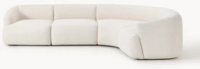 Modulaire bouclé hoekbank Sofia (4-zits)
