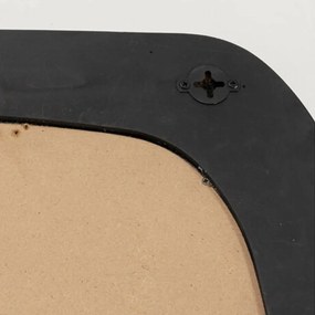 Kare Design Art Shapes Grote Spiegel Organisch Zwart Hout - 89x199cm