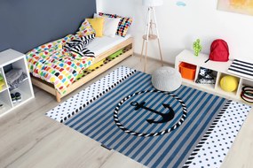 Tapijt PETIT MARINE ANKER ZEE blauw