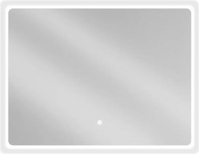 Mexen Sun verlichte badkamerspiegel 80 x 60 cm, LED 6000K, anti-condens - 9807-080-060-611-00