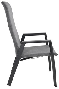 Lesli Living  Standenstoel - Flare Negro - Antraciet - Lesli Living