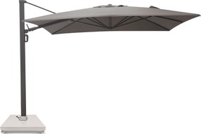 Zweefparasol  3x3m S2 Excellent (excl. voet) Taupe-naturel-bruin Camello Luna