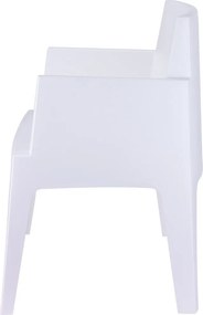Garden Impressions Box tuinstoel the original wit - 4 stuks