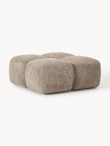 Voetenbank Tayla van teddy-bouclé