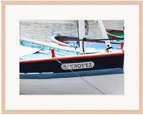 Ingelijste digitale print Boat