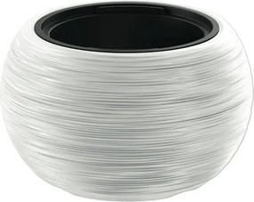 Prosperplast Furu Bowl Bloempot - Wit -Ø 37,8 cm - Schaalvorm