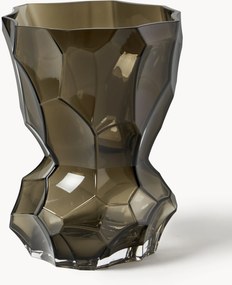 Mondgeblazen glazen vaas Reflection, H 30 cm