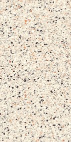 Jabo Medley Cream terrazzo vloertegel 60x120cm gerectificeerd