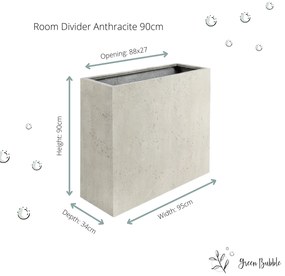 Grigio Room Divider Antique White