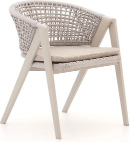 Dining tuinstoel | Manifesto Valsecca | Wicker (vlechtwerk) | Taupe | Kees Smit Tuinmeubelen