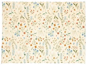 Placemat, GOTS bio-katoen, veldbloemen, 35 x 50 cm