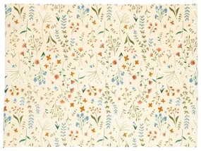 Placemat, GOTS bio-katoen, veldbloemen, 35 x 50 cm