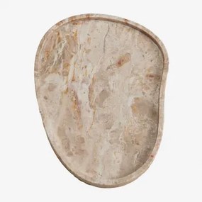 Orivando Marmeren Decoratieve Tray ↔︎ 35 Cm & Beige Marmer Panther - Sklum