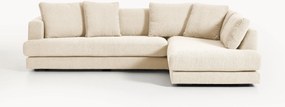 Bouclé hoekbank Tribeca