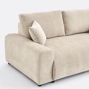 2-zits rechte bank in gevlamd chenille, GALENE