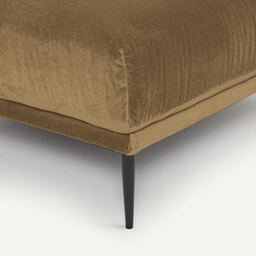 Voetensteun XL, in linnen fluweel, OSCAR