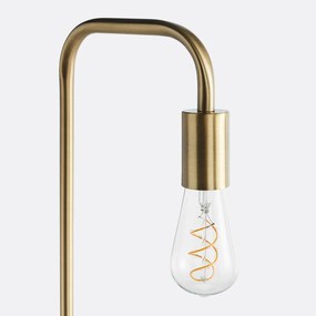 Voetlamp in smeedijzer, Hiba