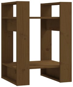 vidaXL Boekenkast/kamerscherm 41x35x57 cm grenenhout honingbruin