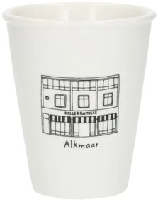 Gevel mok, Alkmaar, porselein, 200 ml