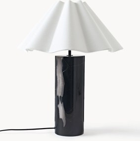 Dimbare LED tafellamp Arya met marmeren voet