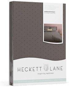 Heckett & Lane Punto Dekbedovertrek Classic Antracite – Bij Swiss Sense