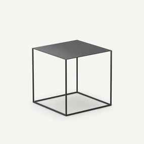 Bijzettafel in gelakt staal, Romy