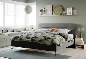 Gestoffeerd Bedframe Dream Comet – Bij Swiss Sense