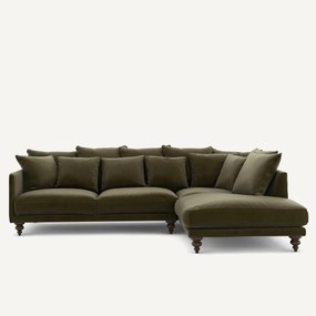 Fluwelen hoekbank, LAZARE