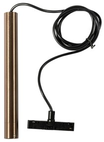 Moderne hanglamp donker brons voor railsysteem 1-fase  - Slimline Keno