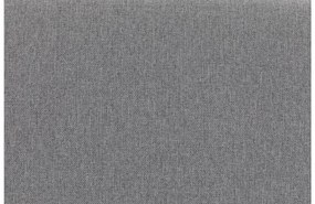 Goossens Zitmeubel Key West grijs, stof, 2,5-zits, modern design met ligelement rechts