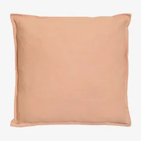 Vierkant Katoenen Kussen (45x45 Cm) Elezar Roze – Kwarts - Sklum