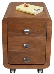 Kare Design Club Walnut Walnoot Bureau Ladenblok