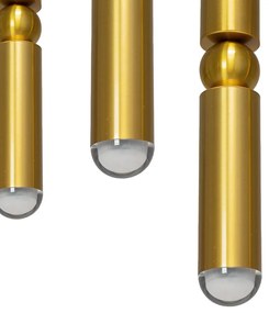 Hangende gouden plafondlamp APP471-3CP
