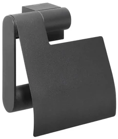 Tiger Nomad Toiletrolhouder met klep Zwart
