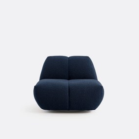 Draaifauteuil, dikke badstof, Nuria