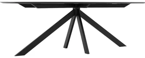 Goossens Excellent Eettafel Floyd, Semi ovaal 220 x 120 cm