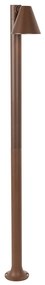 Modern buiten paaltje roestbruin 100 cm IP44 verstelbaar - Ciara