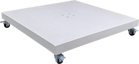 AVH parasolvoet 90 kg Hacienda / Siesta met 4 wielen zand graniet  (6,4x6,4)